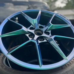 Blasting Betty - Davy Jones powder coat