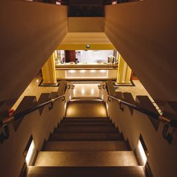 The main stairwell.  We really enjoyed this hotel.