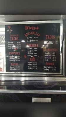 Menu photo 5 Taco Pinto Fresno, CA