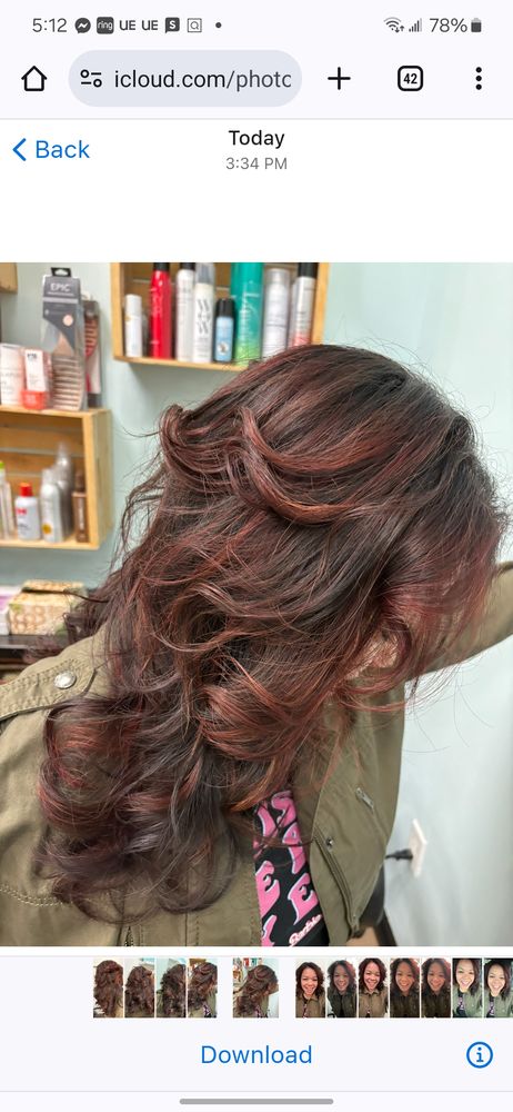 Candy's Hair & Wax Logo