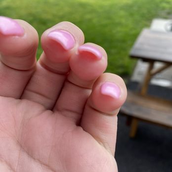 Megan's Nails Salon - Uneven gel polish - Nail Salons Near Me - Hayward, California