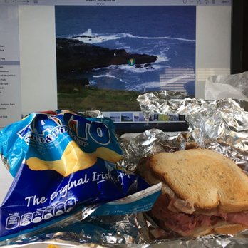 Gormley's - Togo ruben at home. A picture of Crookhaven, Ireland in the background. - Sports Bars Near Me - Rocky River, Ohio