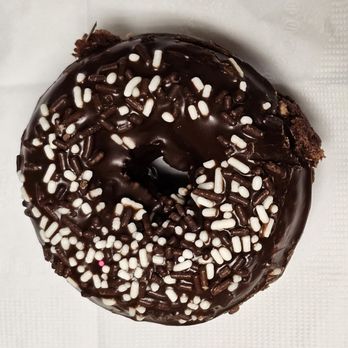 Donut Crown - Chocolate iced devil's food cake donut with sprinkles - Donuts Near Me - Austin, Texas Donut Crown - Chocolate iced devil's food cake donut with sprinkles - Donuts Near Me - Austin, Texas
