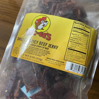 Buc-ee’s - They have a great selection of ALL kinds of Jerky you can think of. - Convenience Stores Near Me - Luling, Texas Buc-ee’s - They have a great selection of ALL kinds of Jerky you can think of. - Convenience Stores Near Me - Luling, Texas