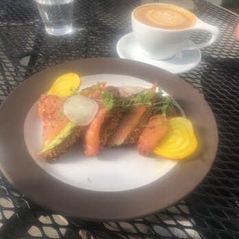 Cafenated Coffee Company - Avocado salmon toast - Coffee & Tea Near Me - Berkeley, California