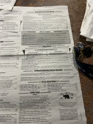 Menu photo 4 Black Bear Diner El Paso El Paso, TX