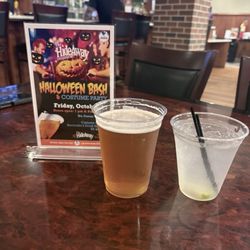 Sustainer's Pub - Stone IPA, and titos w soda water/lime