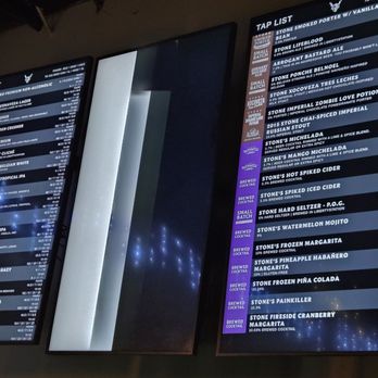 Stone Brewing Tap Room - Oceanside - Drink menu - Beer Bar Near Me - Oceanside, California Stone Brewing Tap Room - Oceanside - Drink menu - Beer Bar Near Me - Oceanside, California