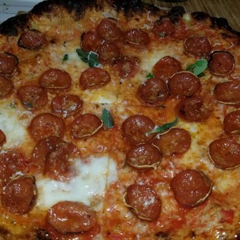The Alley - Personal pepperoni pizza..worth the wait (but automatic tip kills the vibe) - Italian Near Me - Miami Beach, Florida The Alley - Personal pepperoni pizza..worth the wait (but automatic tip kills the vibe) - Italian Near Me - Miami Beach, Florida