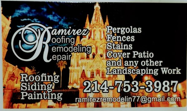 Remodeling and Repairs Ramirez