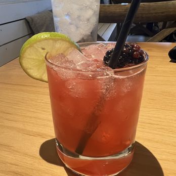 Kitchen Social - Blackberry cocktail - New American Near Me - Dublin, Ohio Kitchen Social - Blackberry cocktail - New American Near Me - Dublin, Ohio