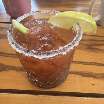 Polo's Café Mango - Bloody Mary - Mexican Near Me - Isla Mujeres, ROO