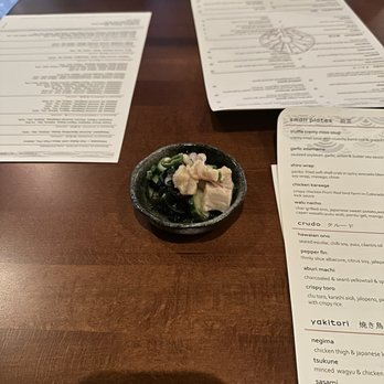 Yozora - Seaweed & cucumber topped with ceviche - Japanese Near Me - San Antonio, Texas Yozora - Seaweed & cucumber topped with ceviche - Japanese Near Me - San Antonio, Texas