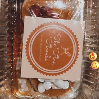 Flan Flambé - Mini Christmas Special flans! - Bakeries Near Me - Chula Vista, California