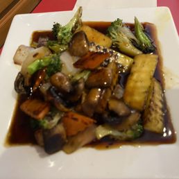 Vegetables in teriyaki sauce