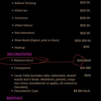TopStars Face painting - The $150 balloon service she supposedly says she doesn't offer. - Face Painting Near Me TopStars Face painting - The $150 balloon service she supposedly says she doesn't offer. - Face Painting Near Me