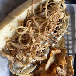 Olde Jaol Steakhouse and Tavern - Philly sandwich