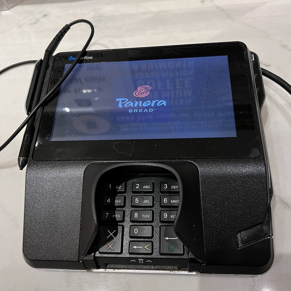 Panera Bread - Payment machine with Logo - Sandwiches Near Me - Fairfax, Virginia Panera Bread - Payment machine with Logo - Sandwiches Near Me - Fairfax, Virginia