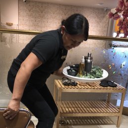 Eucalyptus pedicure platter