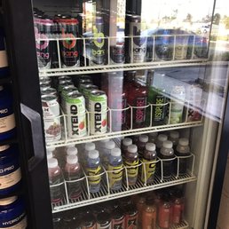 Perfect post workout drinks chilled and ready!