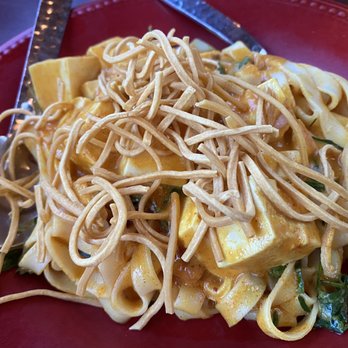 Mingalaba - House Special Noodle with tofu - Burmese Near Me - Burlingame, California Mingalaba - House Special Noodle with tofu - Burmese Near Me - Burlingame, California