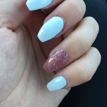 Elk Grove Nails - Coffin shaped acrylics - Nail Salons Near Me - Elk Grove, California