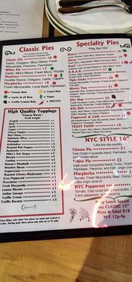 Menu photo 2 Pizza Bruno Maitland, FL