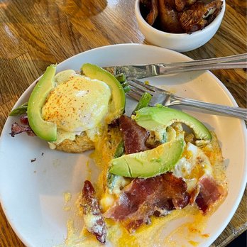 Prep & Pastry - Delectable bacon and avo Benedict w smashed potatoes - Breakfast & Brunch Near Me - Tucson, Arizona Prep & Pastry - Delectable bacon and avo Benedict w smashed potatoes - Breakfast & Brunch Near Me - Tucson, Arizona