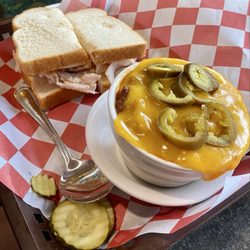 The Trappe Tavern - Special - turkey sandwich with chili
