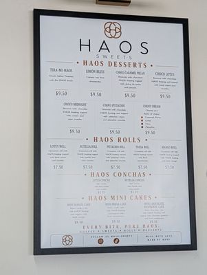 Menu photo 2 Haos Sweets Houston, TX Menu photo 2 Haos Sweets Houston, TX