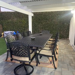 KB Patio Furniture - 10 person - Nassau style.