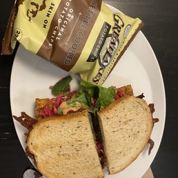 Tempeh ruben (vegan) Tempeh ruben (vegan)