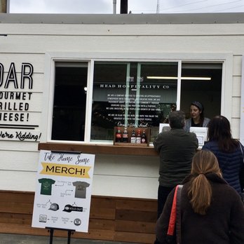 Cheddar Box - Front of the Cheddar Box food truck - Food Trucks Near Me - Waco, Texas