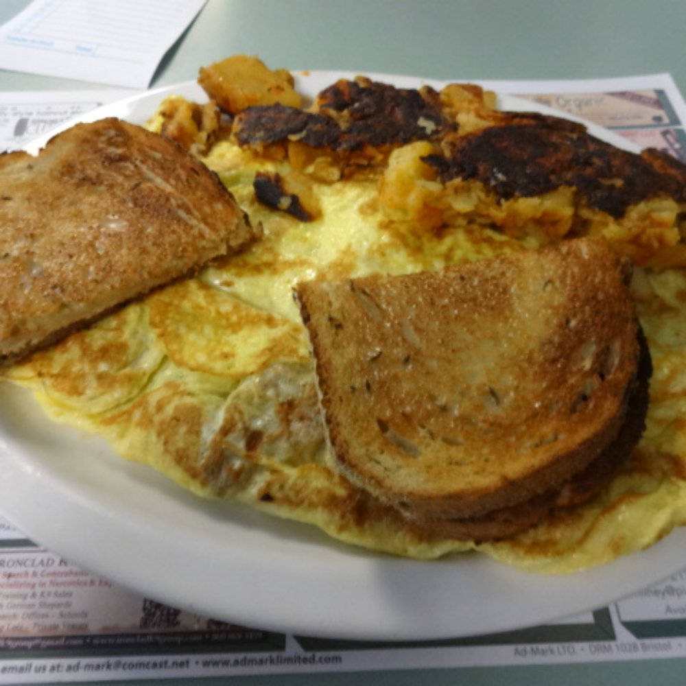 Rodd's Restaurant - Meat Lover's Omelet, at Rodd's Restaurant in Bristol, CT. - Diners Near Me - Bristol, Connecticut