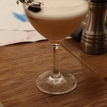 Honey Salt - Southern sour cocktail - Canadian (New) Near Me - Vancouver, British Columbia