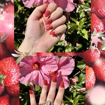 OMG Nails & Spa - Strawberry Jelly Nails - Nail Salons Near Me - Cupertino, California