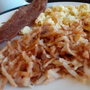 Powerback Rehabilitation Moorestown - Scrambled eggs with soggy cold hash browns and bacon - Rehabilitation Center Near Me - Moorestown, New Jersey Powerback Rehabilitation Moorestown - Scrambled eggs with soggy cold hash browns and bacon - Rehabilitation Center Near Me - Moorestown, New Jersey