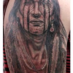 Mystic Art Tattoo - Johnny Hauler's warrior