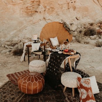 Cactus & Lace Weddings - Elopement Sweetheart Table - Wedding Planning Near Me - Overton, Nevada
