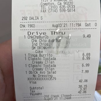 El Pollo Loco - Fast Food Near Me - Compton, California