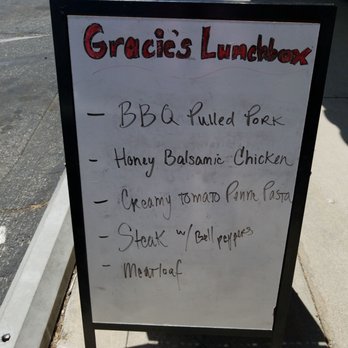 Gracie's Lunchbox - Anything on the menu is good..Tuesday special - Caterers Near Me - Menifee, California