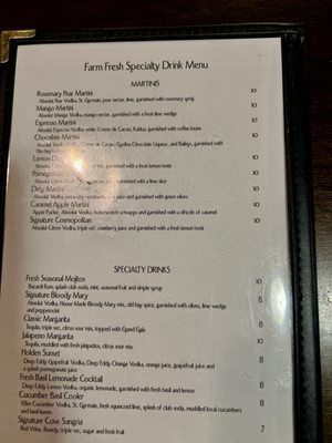 Menu photo 5 The Cove Restaurant Supply, NC