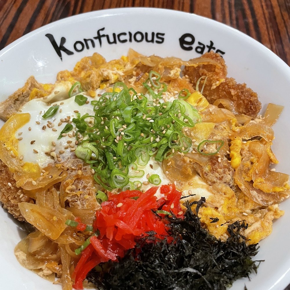 Konfucious Eats - Kastudon Rice Bowl, super flavorful! - Ramen Near Me - Modesto, California Konfucious Eats - Kastudon Rice Bowl, super flavorful! - Ramen Near Me - Modesto, California