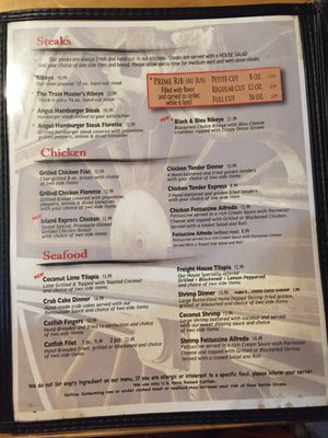 Menu photo 7 Freight House Restaurant Hartselle, AL