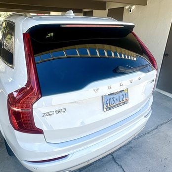 Safelite AutoGlass - The repaired window - Took about an hour! - Windshield Installation & Repair Near Me - Las Vegas, Nevada