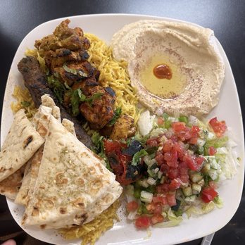 Falafel Express - Chicken Shish Kabob Plate - Falafel Near Me - Overland Park, Kansas Falafel Express - Chicken Shish Kabob Plate - Falafel Near Me - Overland Park, Kansas