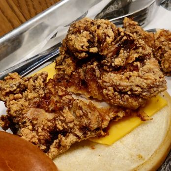Black Drum - Nasty chicken thigh sandwich for 19 BUCKS!!!!!! - Bars Near Me - Myrtle Beach, South Carolina Black Drum - Nasty chicken thigh sandwich for 19 BUCKS!!!!!! - Bars Near Me - Myrtle Beach, South Carolina