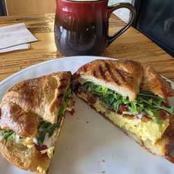 The HideAway Vault - Morning breakfast sandwich served all day