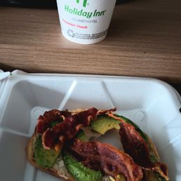 My own open face Sandwich on sourdough bread. This is never a need for toasting. This bread is so good! My own open face Sandwich on sourdough bread. This is never a need for toasting. This bread is so good!