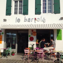 Le Bariolé - Petit bar sympa avec vue sur le port à la Flotte pour une pause sangria !
